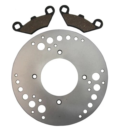 Rear Disc Brake Rotor & Semi-Metallic Pads for Polaris Predator 500 (2003–2007)