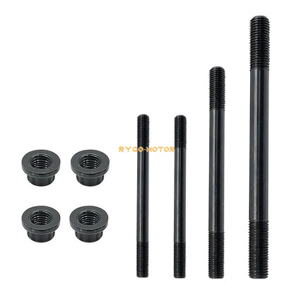 Cylinder Head Studs Nut Kit Stronger Heavy Duty for Honda Sportrax 400 TRX400EX