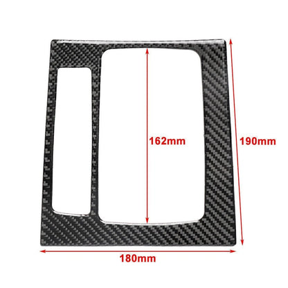 Carbon Fiber Console Gear Shift Pane Frame Cover for Mazda 3 Axela (2017-2018)