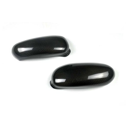 Real Carbon Fiber Add-on Side Mirror Caps for Porsche Carrera Cayman 911 996 986