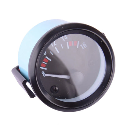 52mm White LED Volt Meter Gauge for Car Auto (8-16V)