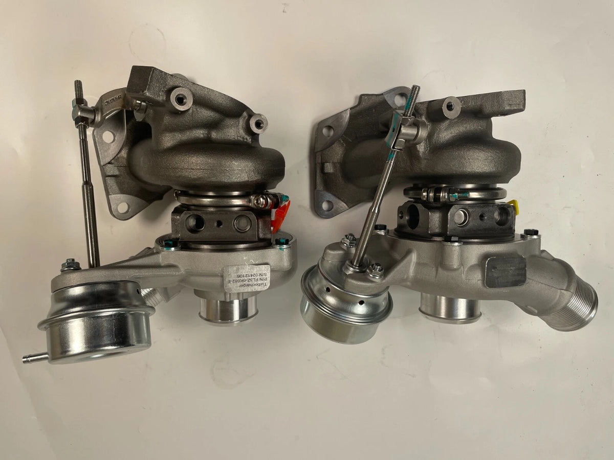 Billet 2 x Front & Rear Balanced K03 Turbochargers for Ford F-150 2.7L V6