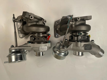 Billet 2 x Front & Rear Balanced K03 Turbochargers for Ford F-150 2.7L V6