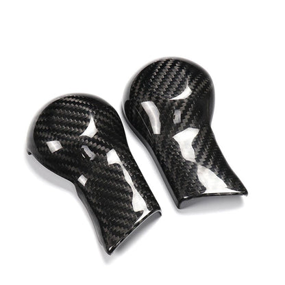 Red Real Carbon Fiber Gear Shift Head Cover Knob Trim fit For Camaro 2010-2015