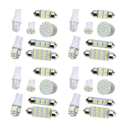 White LED Light Bulbs for Car Truck Interior Dome Map License Plate Brake Lamp