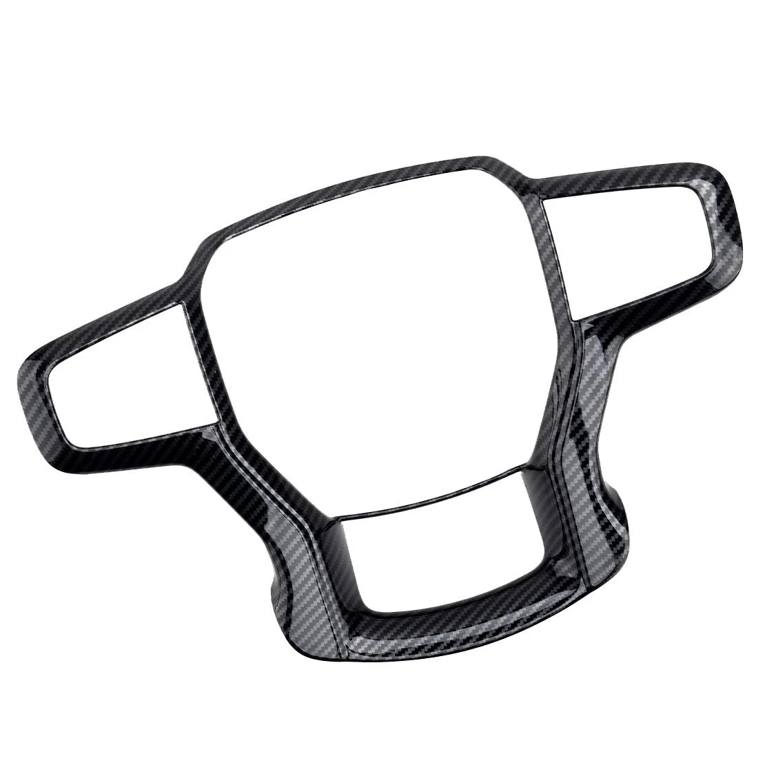 Carbon Fiber Steering Wheel Trim Cover for Chevy Silverado Tahoe (2007-2014)