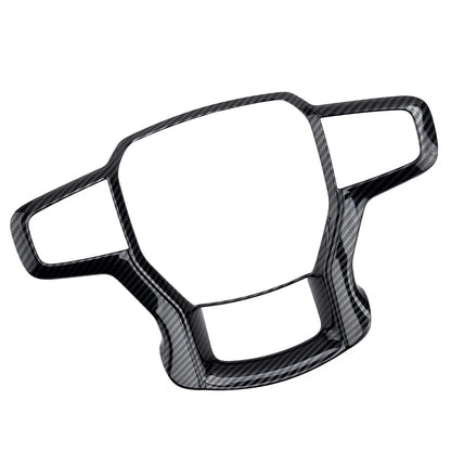 Carbon Fiber Steering Wheel Trim Cover for Chevy Silverado Tahoe (2007-2014)
