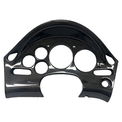 LHD For Mazda RX-7 RX7 FD3S REAL Carbon Fiber Speedometer Cluster Hood Replace