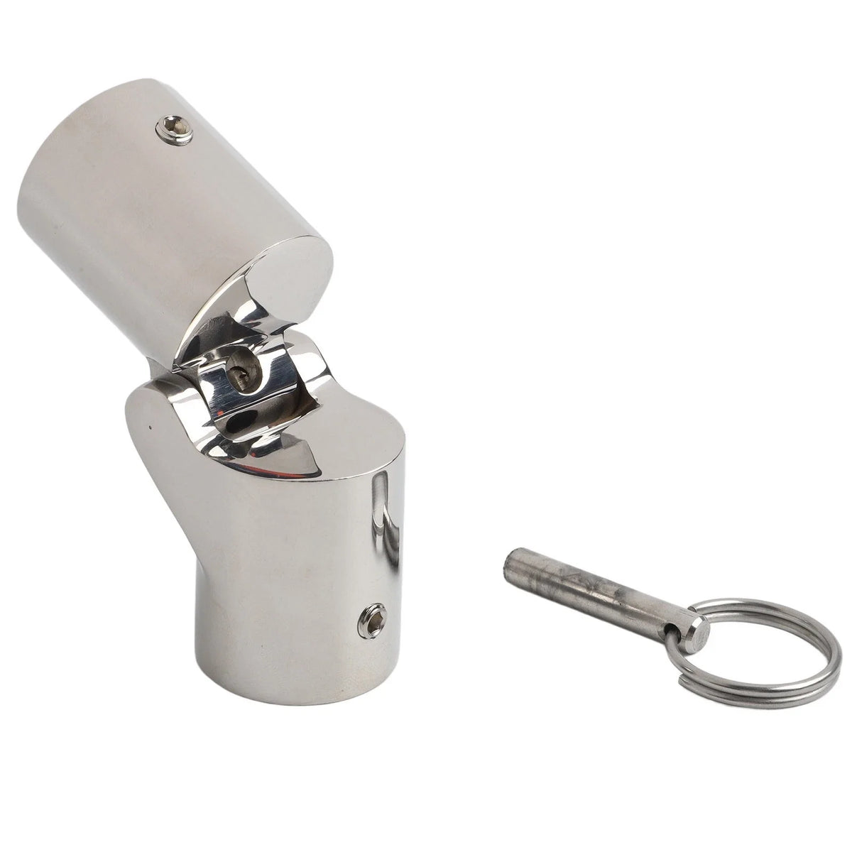 Boat Hardware Pipe Connector with Swivel Folding Design for Easy Setup