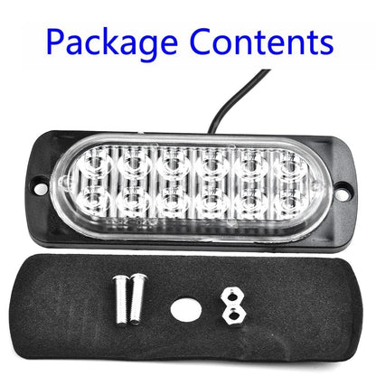 Lamp / 12V 36W / 12-LED Bulb Warn Safety Super Bright for Car Truck