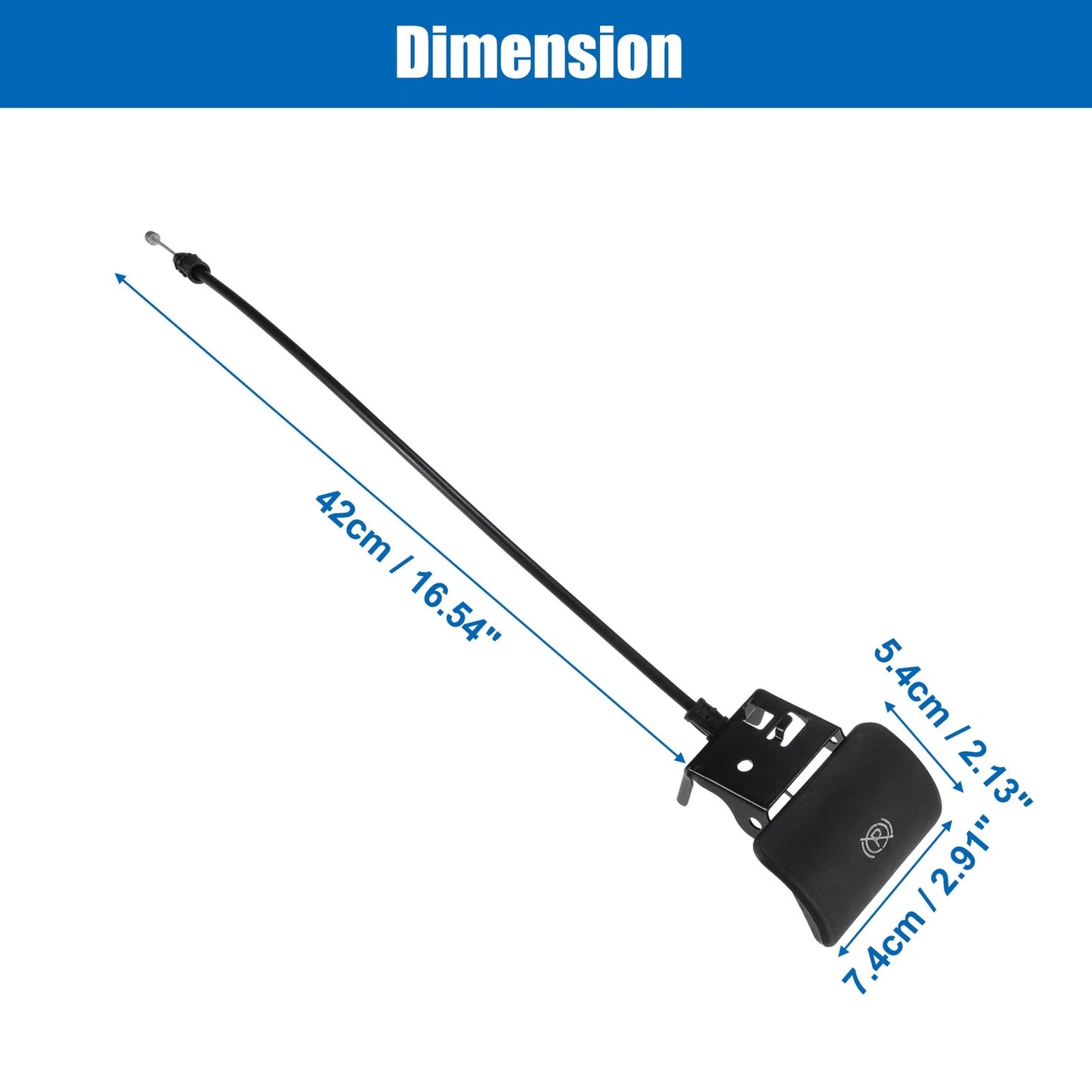 Parking Brake Release Cable with Handle for Cadillac Chevrolet GMC