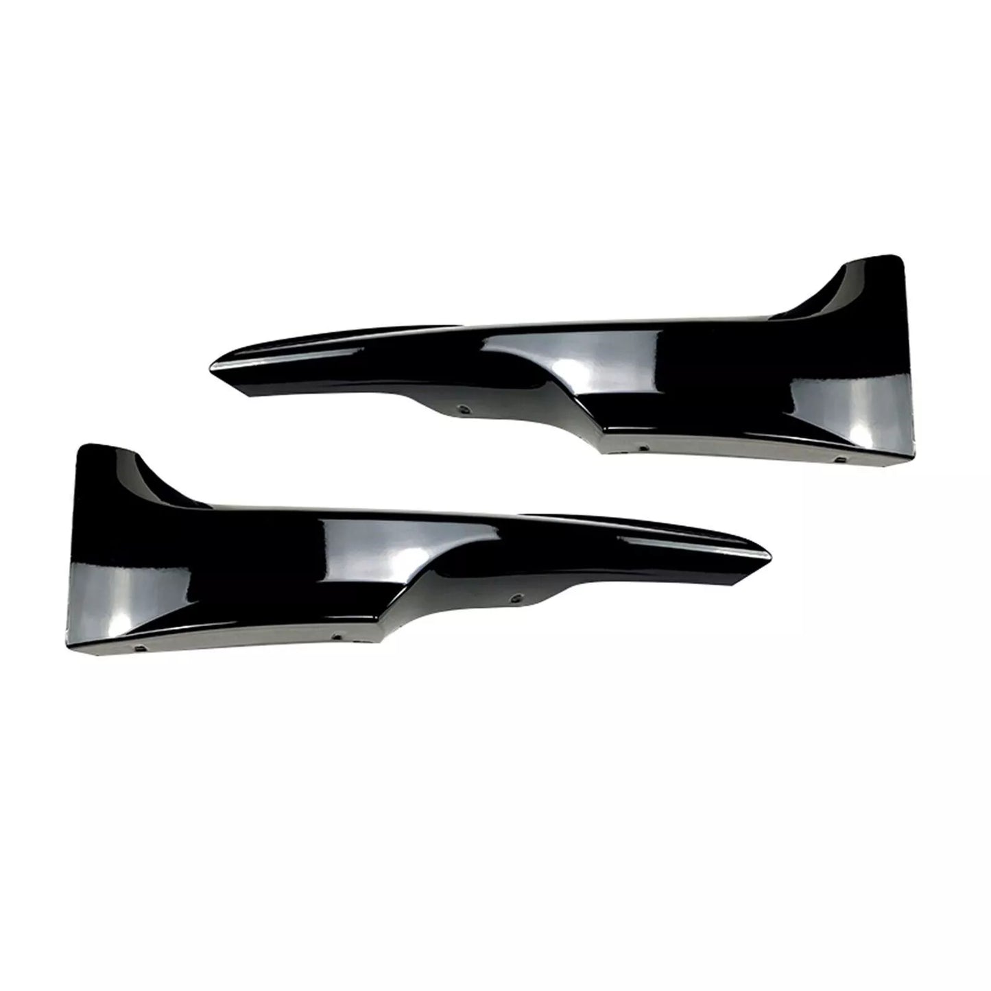 Gloss Black Front Bumper Side Splitter for BMW 3 Series E92 E93 (2006-2009)