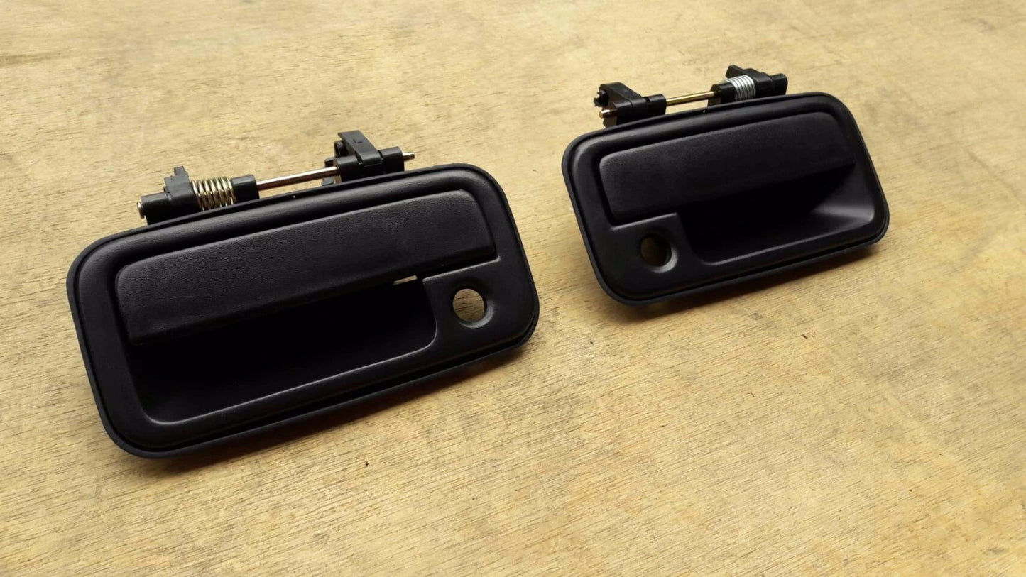 Front Door Handle Black LH+RH Pair for Holden Rodeo TF TFR (1988-2003)