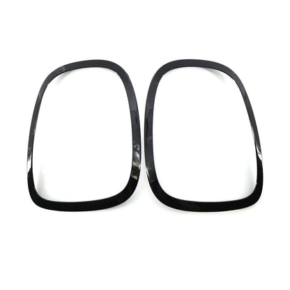 Gloss Black Headlight & Taillight Rings Trim for 2014-2021 Mini Cooper F55/F56/F57
