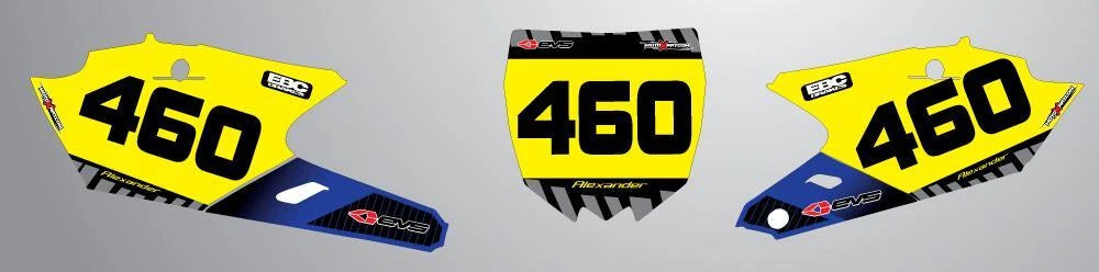 Custom Number Plates for 2014 YZF 450 (2014)