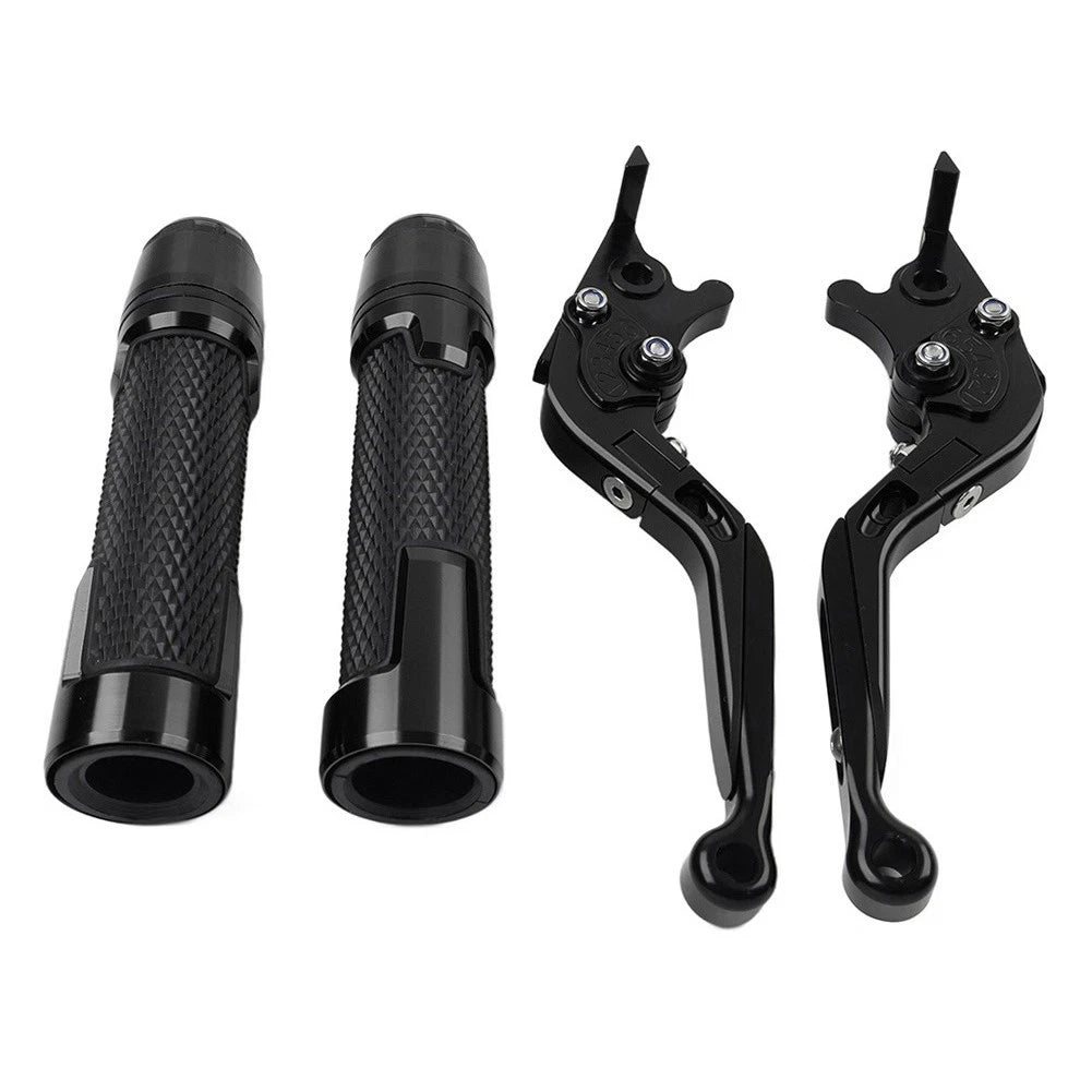 Folding Extendable Brake Clutch Lever Grip Set for Honda CB1100 CB1300 (2013-2023)