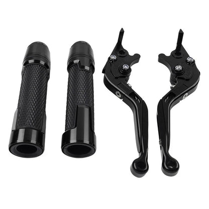 Folding Extendable Brake Clutch Lever Grip Set for Honda CB1100 CB1300 (2013-2023)
