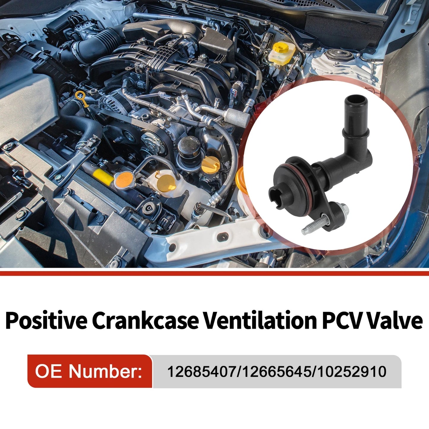 PCV Valve for Chevrolet Cruze Malibu for Cadillac Terrain for Buick