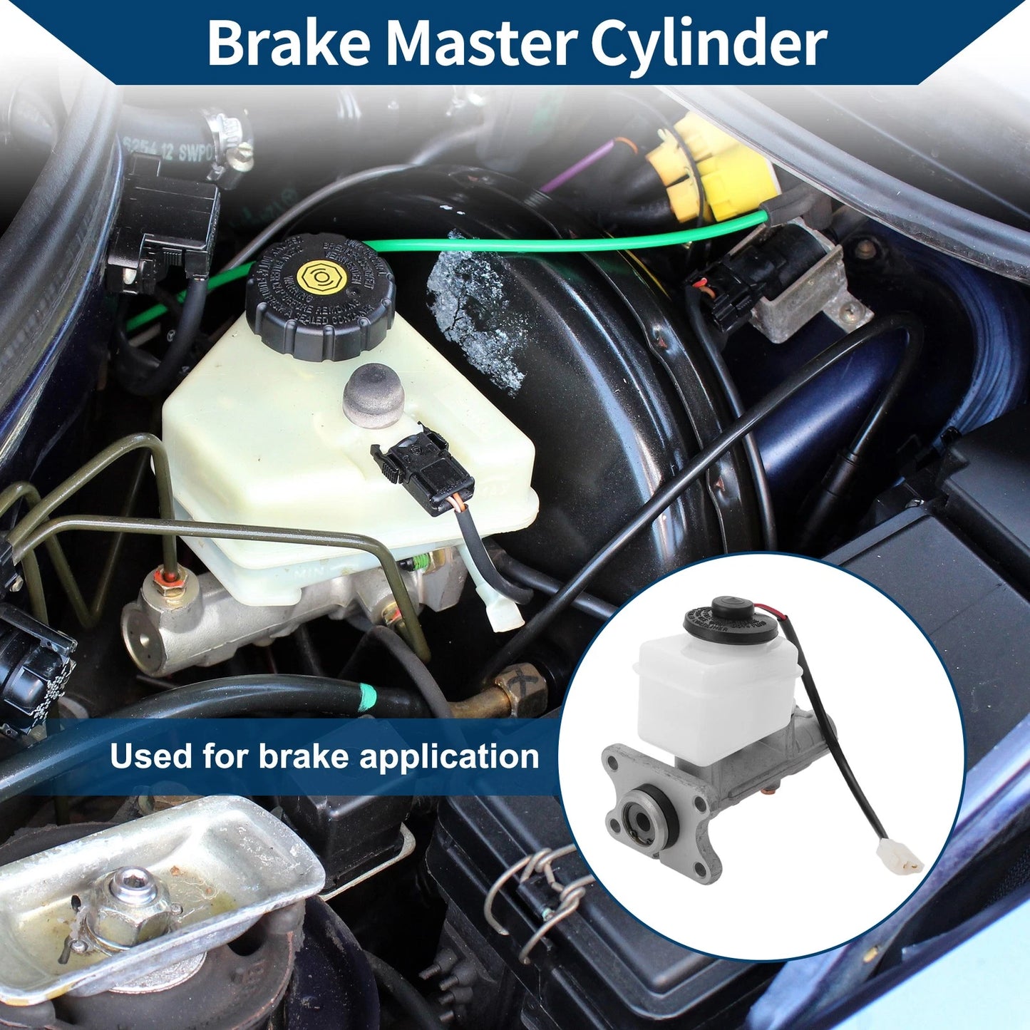 Brake Master Cylinder Reservoir for Toyota Hilux 2Wd Pickup (1988–1992)