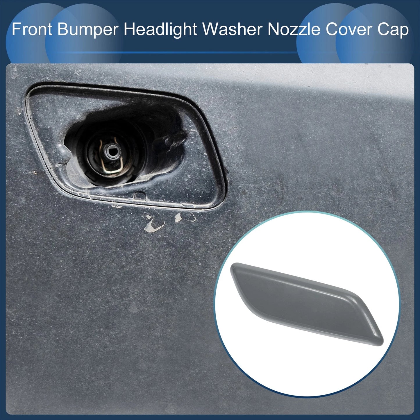 Washer Nozzle Cover Cap for Honda Accord VIII 2011-2013 (1 Pcs)
