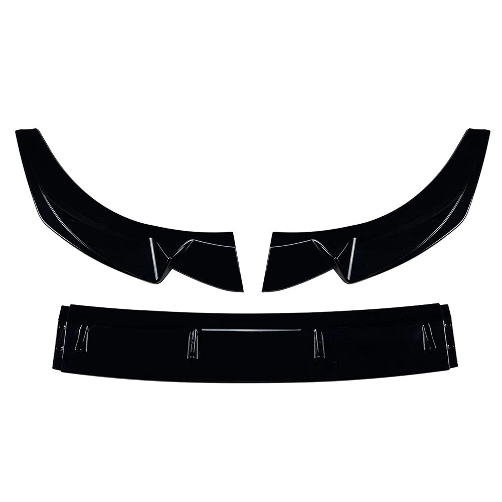 Front Bumper Splitter Spoiler Lip for Audi Q3 F3 Sline (2019-2024)