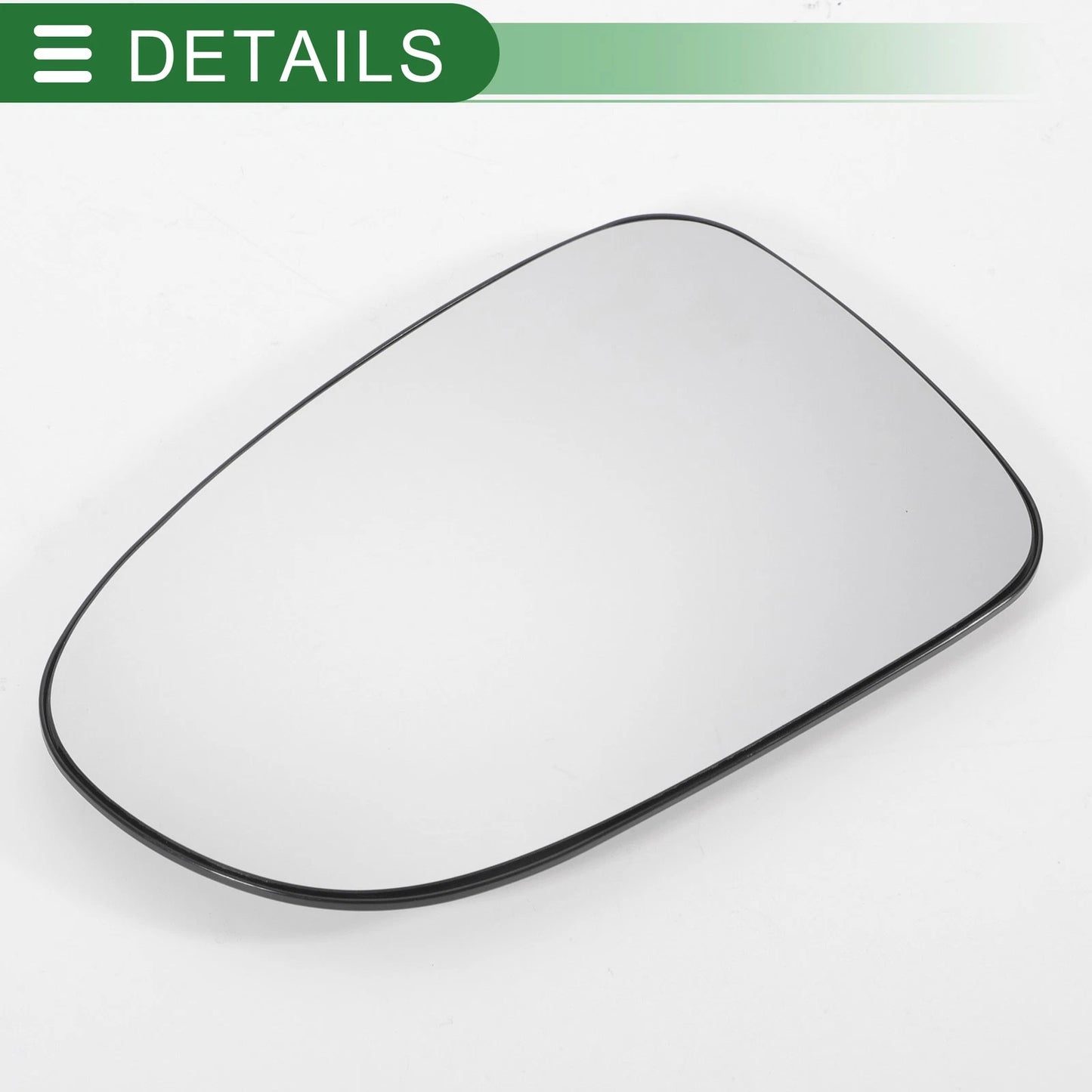 Left Side White Convex Mirror Glass for Ford Galaxy