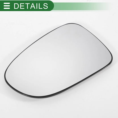Left Side White Convex Mirror Glass for Ford Galaxy