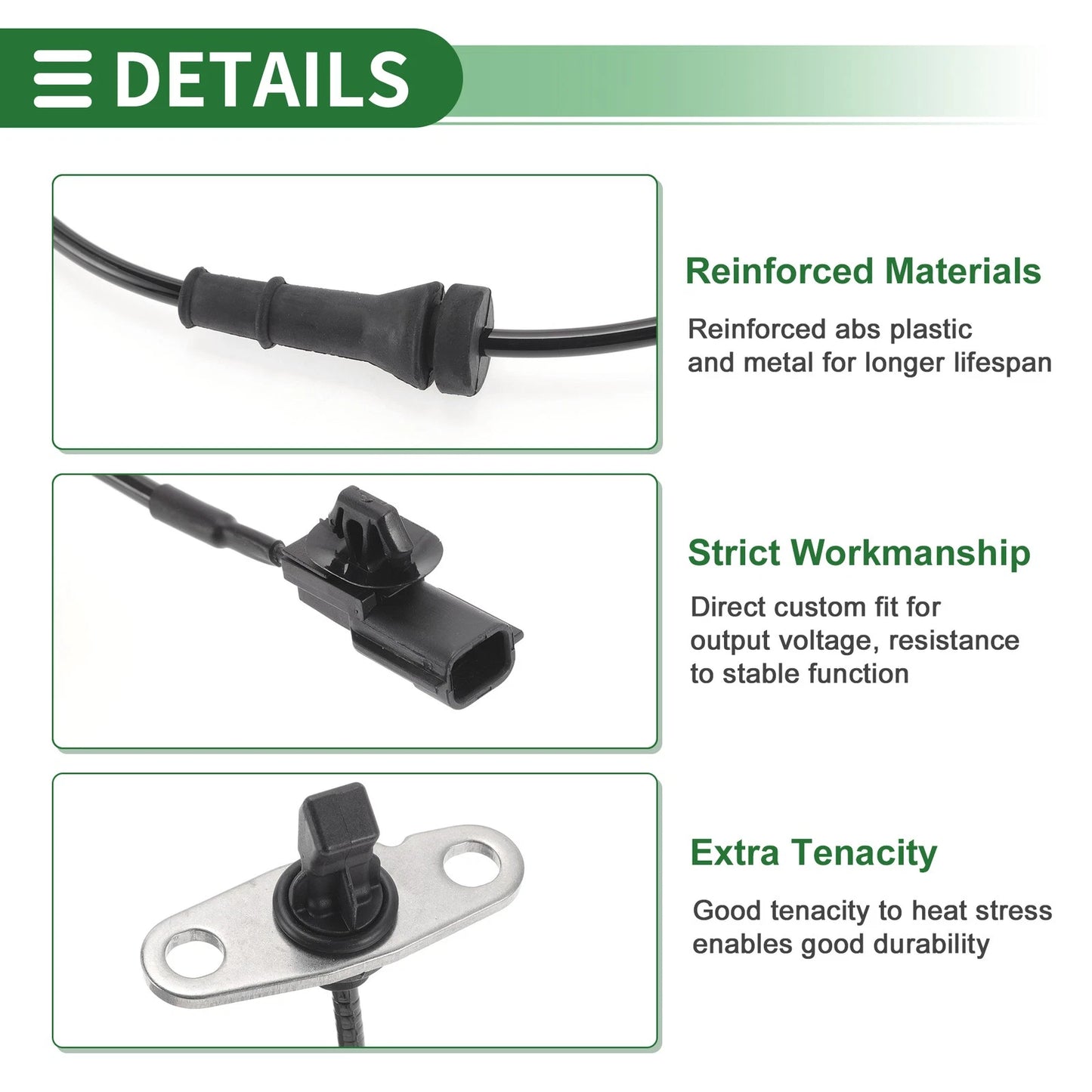 ABS Wheel Speed Sensor for Nissan NP300 Navara (2005-2015)