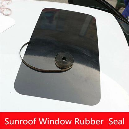 Rubber 300cm Car Rear Front Windshield Trim Moulding Weatherstrip Seal Strip