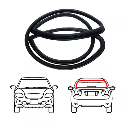 Rear Windshield Seal Weatherstrip for Toyota Corolla Hardtop KE35/KE37 1974-1980