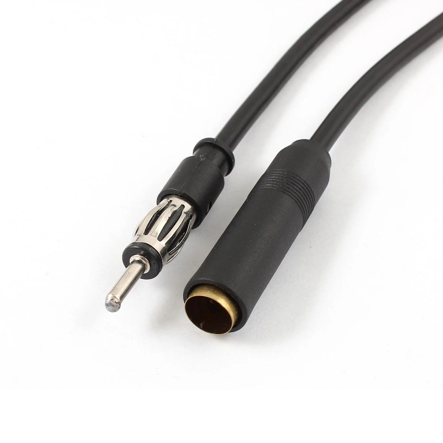 Black Male to Female Radio Antenna Adapter Extension Cable 5M for Ford