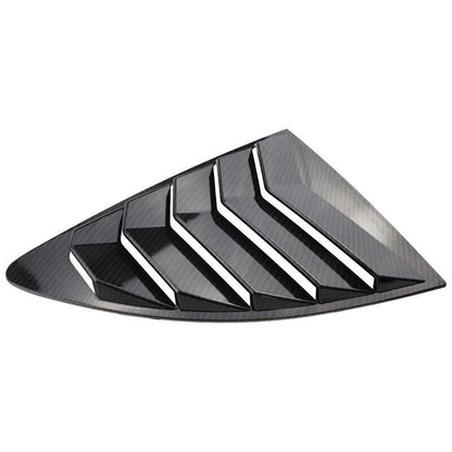 Carbon Fiber Style Window Side Louver Covers for Toyota 86 Subaru BRZ (2012-2020)