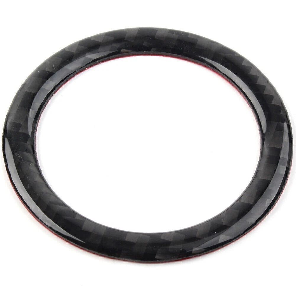 Carbon Fiber Start Button Ignition Switch Ring Trim for 2013-2018 Subaru Forester