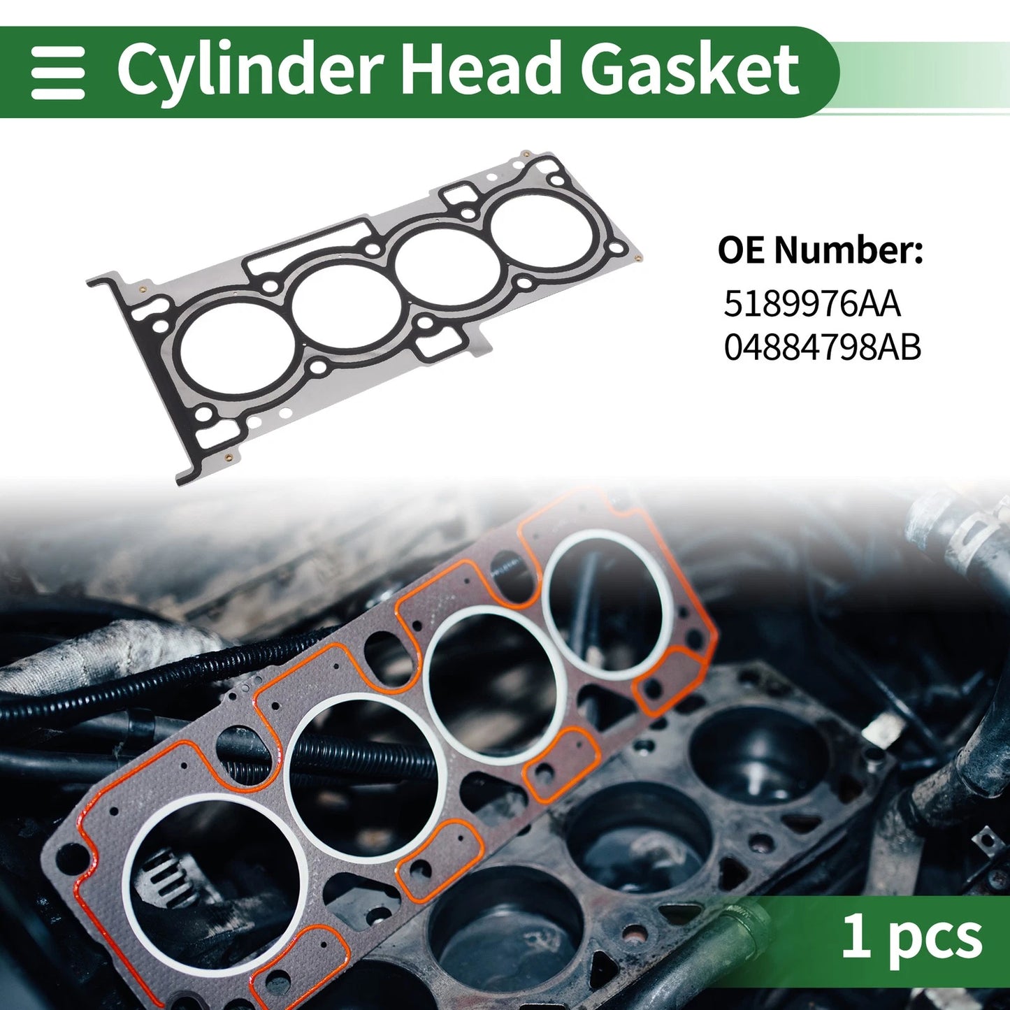 Cylinder Head Gasket 2.4L for Dodge Compass (2007-2014)