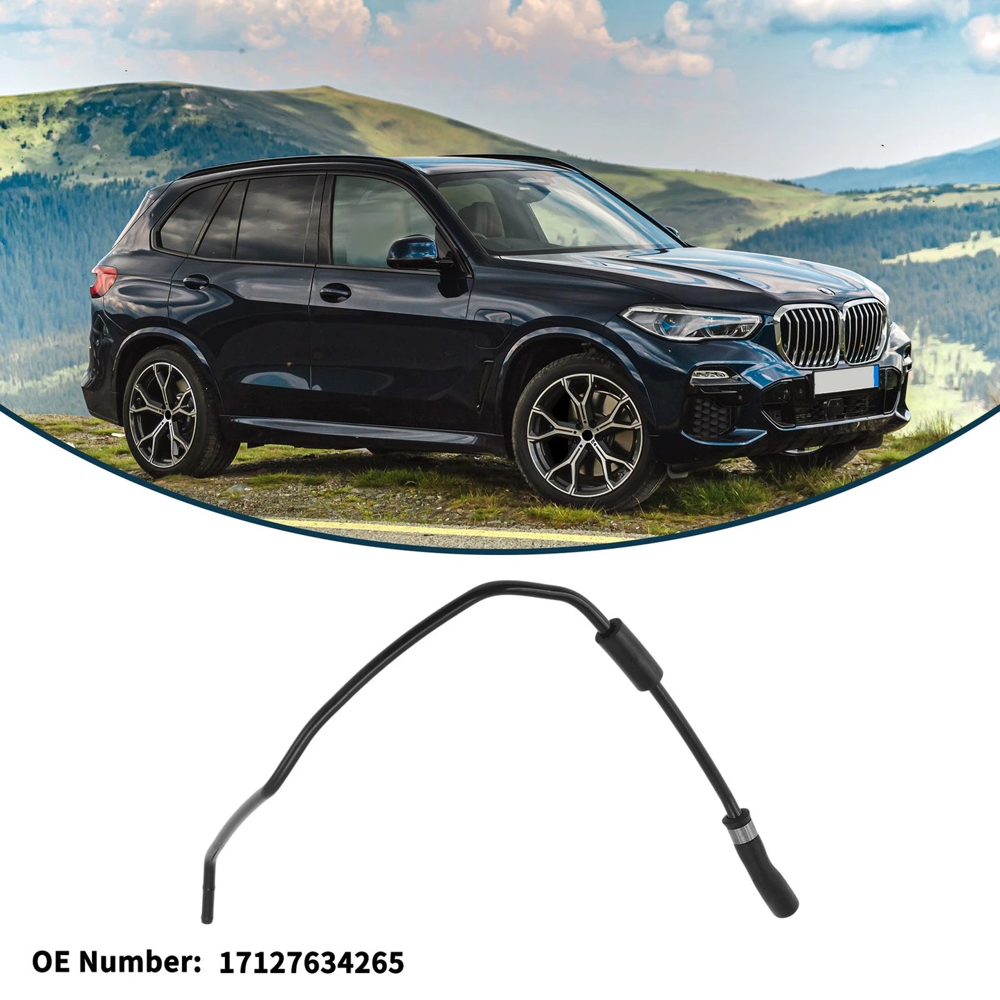 Radiator Hose for BMW X5 (2013 - 2017) Coolant Pipe