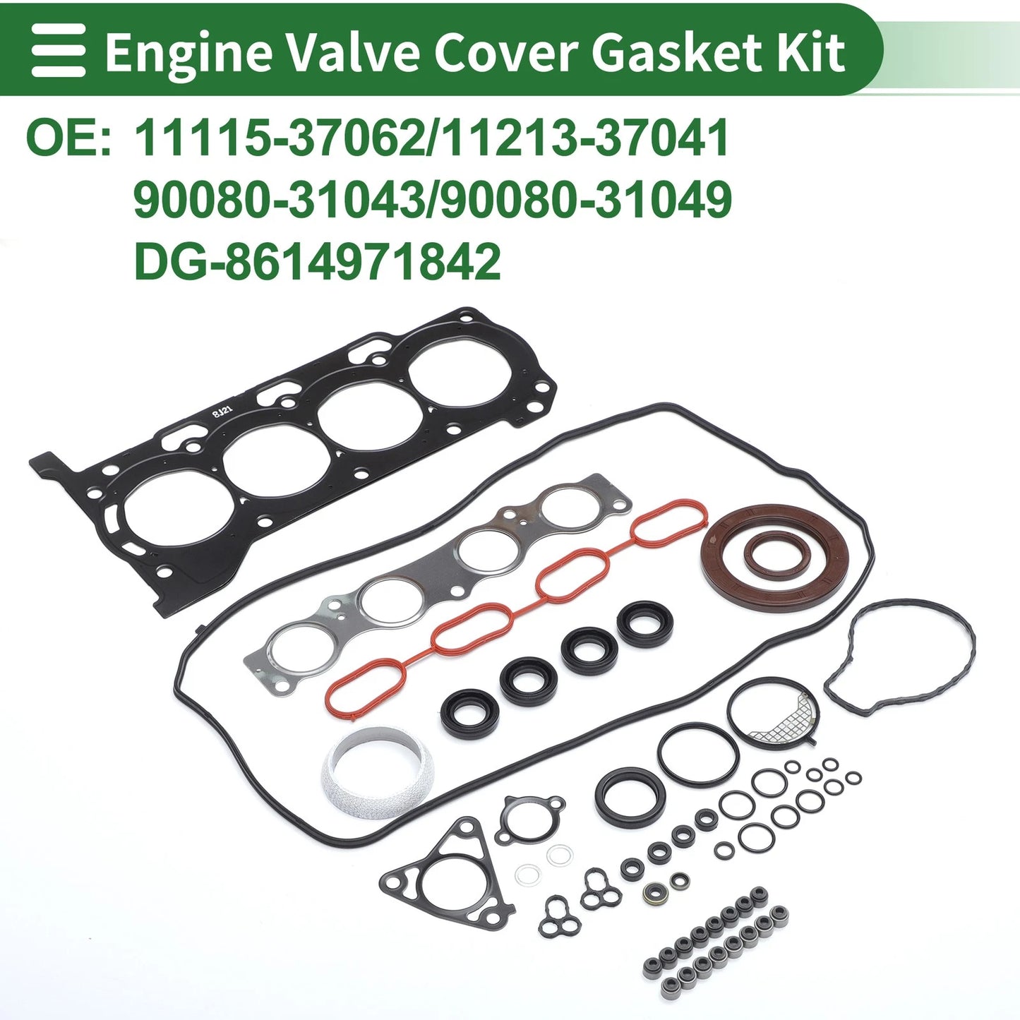 Engine / Valve Cover Gasket Kit for TOYOTA PRIUS 1.8L L4 (2010–2020)
