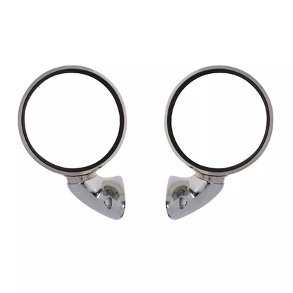 Chrome Fender Mirrors x2 for Datsun Nissan S30 Fairlady Z 240Z 260Z 280Z 1969-1978