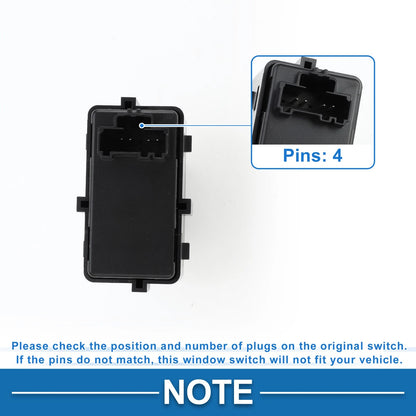 Rear Power Window Switch for Ford F-150 (2009-2014)