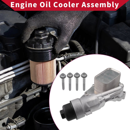 Oil Cooler Filter Housing with Bolt and Seals for BMW I8 (2014-2020)