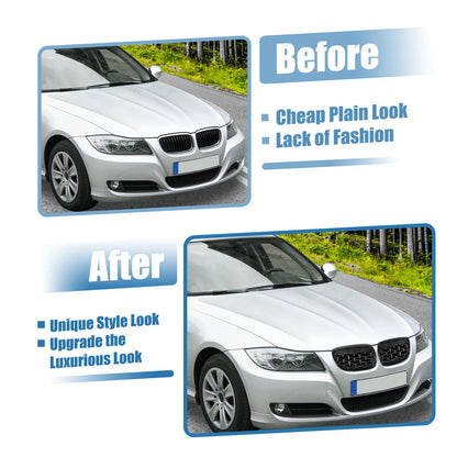 1 x Front Hood Bumper Grille for BMW 328xi M3 335xi 328i 335i Black