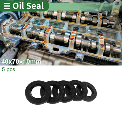 Oil Seal 40x70x10mm Seal Ring Rotary Shaft Seal NBR Rubber for Make Model