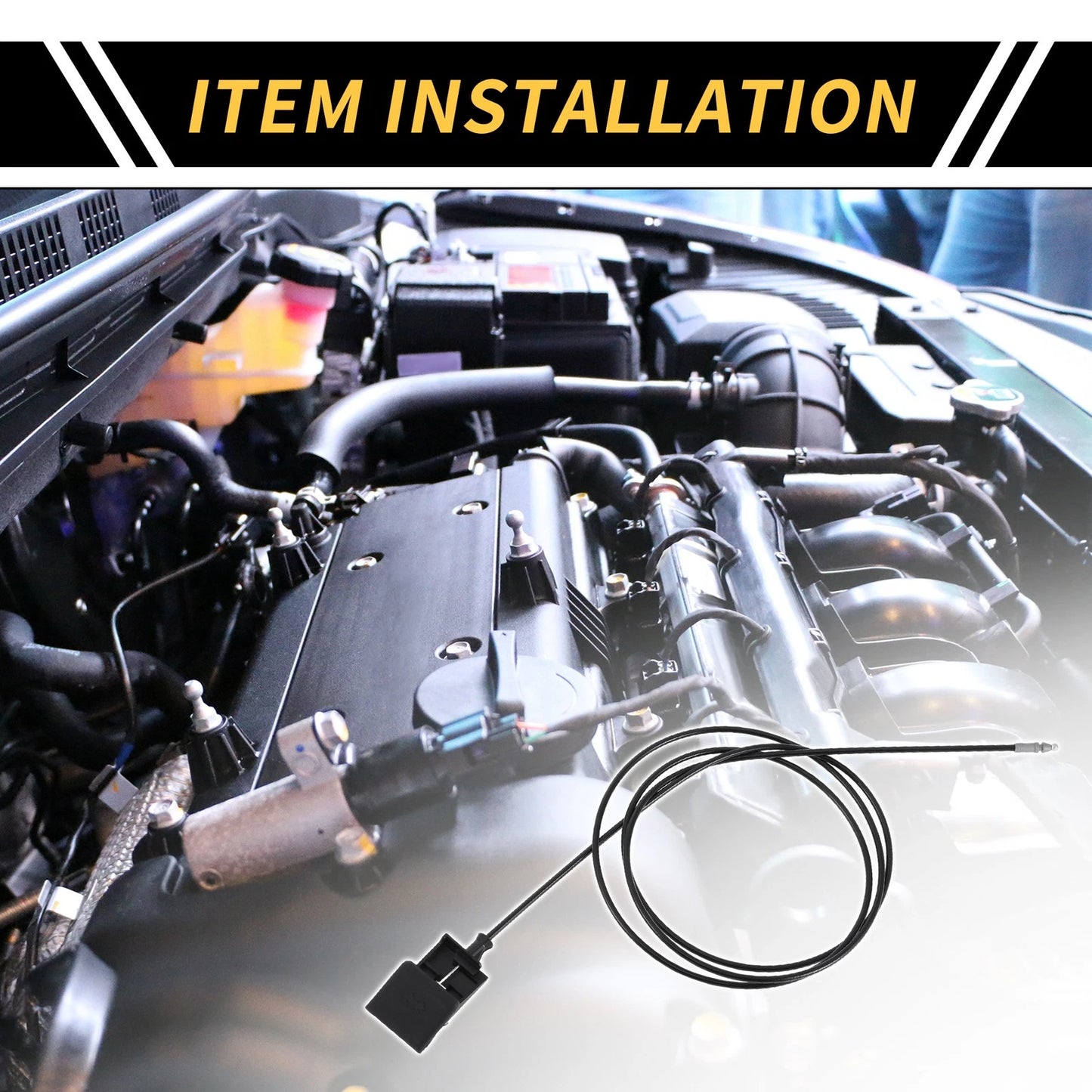 Hood Latch Release Cable for Toyota Tundra, Toyota Sequoia