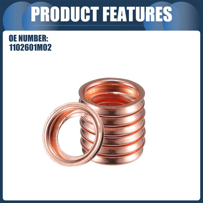 25 pcs 12mm Oil Drain Plug Gaskets for Infiniti G20 (1991-1996)
