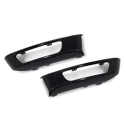 Front Bumper Fog Light Lamp Cover for Range Rover Sport (2014-2017) Black ABS