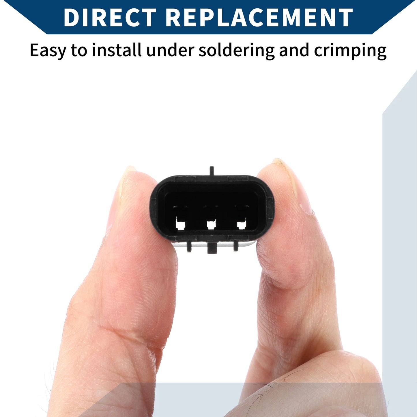 3 Pin Intake Air Pressure Sensor Connector Plug for Toyota - 79 Characters Max