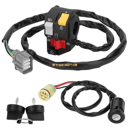 Handlebar & Key Switch Kit for Honda Rancher 350 (2000–2005)