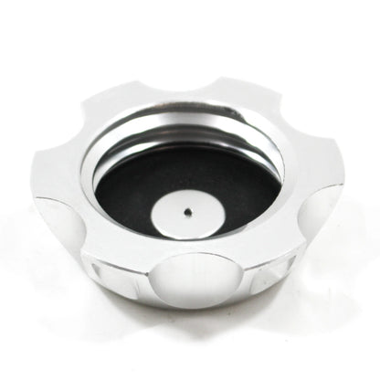 Silver Alloy Gas Fuel Tank Cap + Breather for 110cc 125cc PIT Trail Dirt Bike