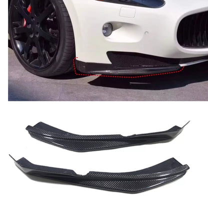 2 x Front Bumper Side Splitters for Maserati Gran Turismo GT GTS (2008-2014)