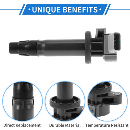Ignition Coil Pack for Toyota Yaris/Vitz 2005-2022 (2 x Ignition Coils)
