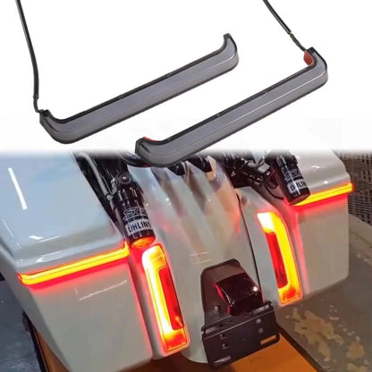 Smoked Rear Saddlebag Turn Signal Lights for Harley Street Glide (2024-2025)